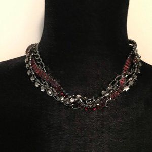 NWT CATHERINE WEITZMAN Necklace Multistrand 18"